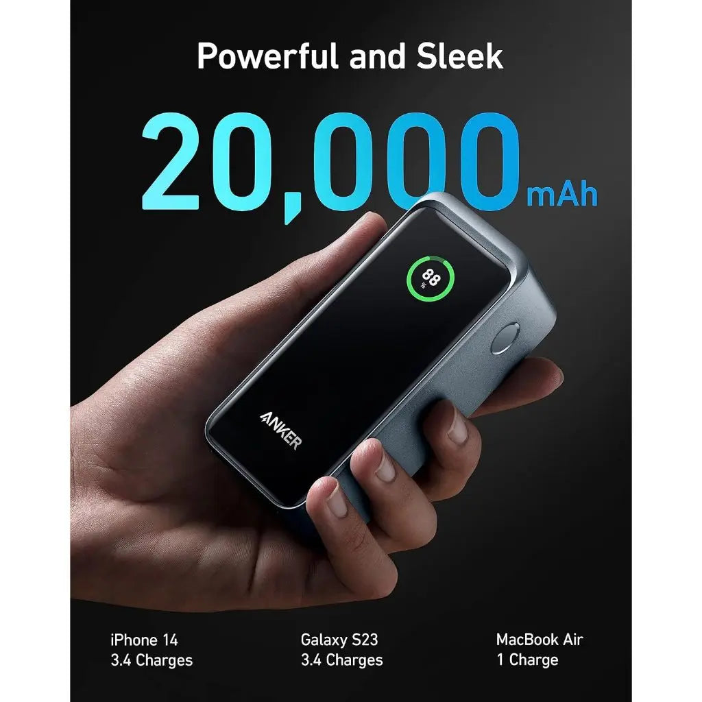 Powercore Prime 20000mAh Powerbank 200W A1336 - Anker Singapore