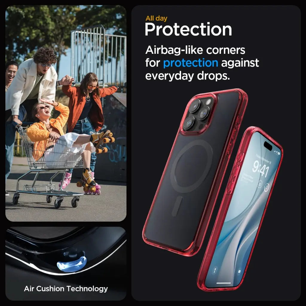 iPhone 15 Pro Max Case Ultra Hybrid MagFit Frost - Spigen Singapore