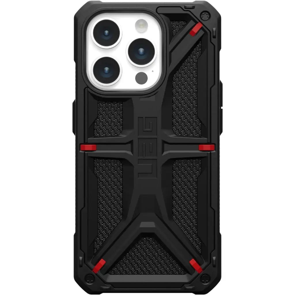 UAG iPhone 15 Pro Case Monarch Kevlar Black UAG