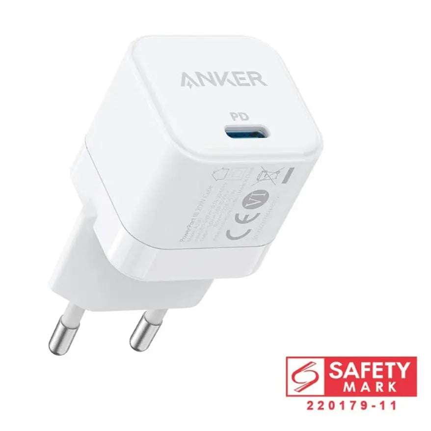 PowerPort III 20W Cube Charger (EU Plug) A2149 - Anker Singapore