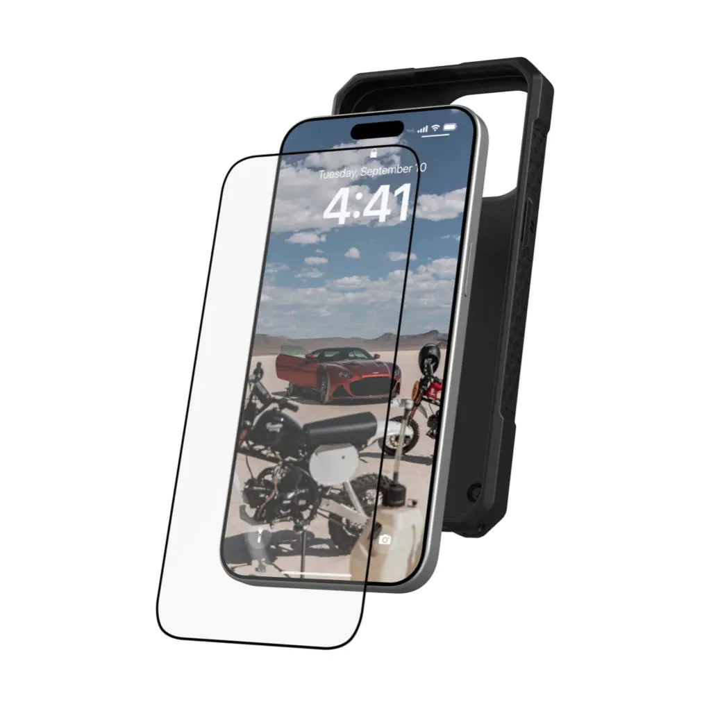 UAG iPhone 15 Pro Screen Protector Shield PLUS Tempered Glass UAG