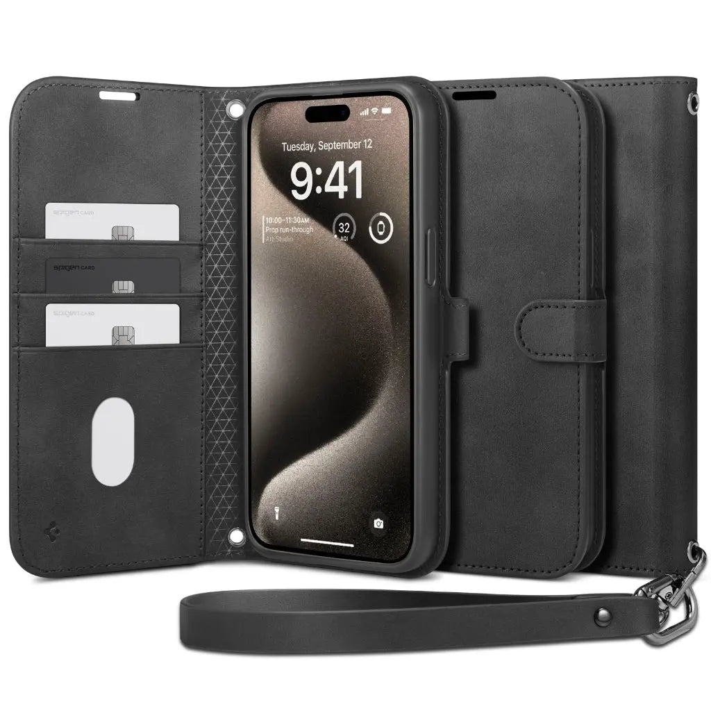 iPhone 15 Pro Case Wallet S Pro - Spigen Singapore