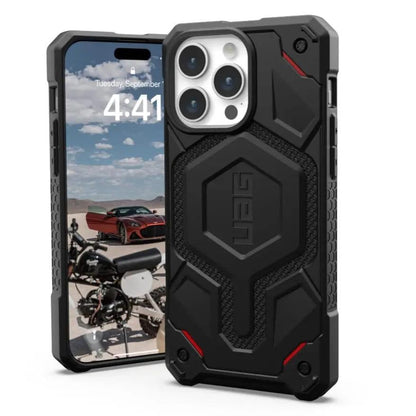 UAG iPhone 15 Pro Case Monarch Pro Kevlar Magnetic UAG