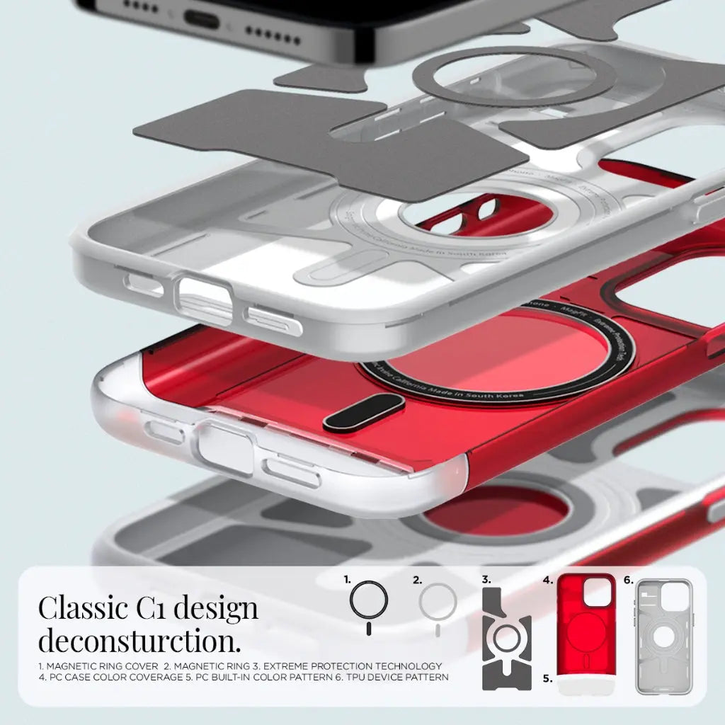 iPhone 15 Pro Max Case Classic C1 MagFit - Spigen Singapore