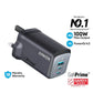 Charger Ganprime Powerport 100W Gan Charger USB C A2343 - Anker Singapore