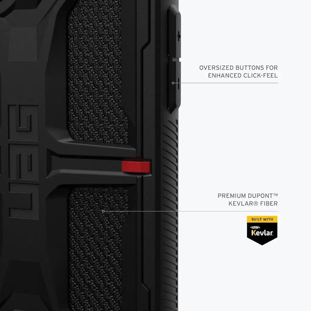 UAG iPhone 15 Case Monarch Kevlar Black UAG