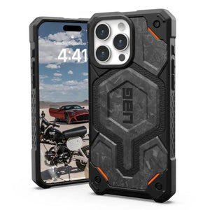 UAG iPhone 15 Pro Max Case Forged Carbon Fiber Monarch Pro Magnetic UAG