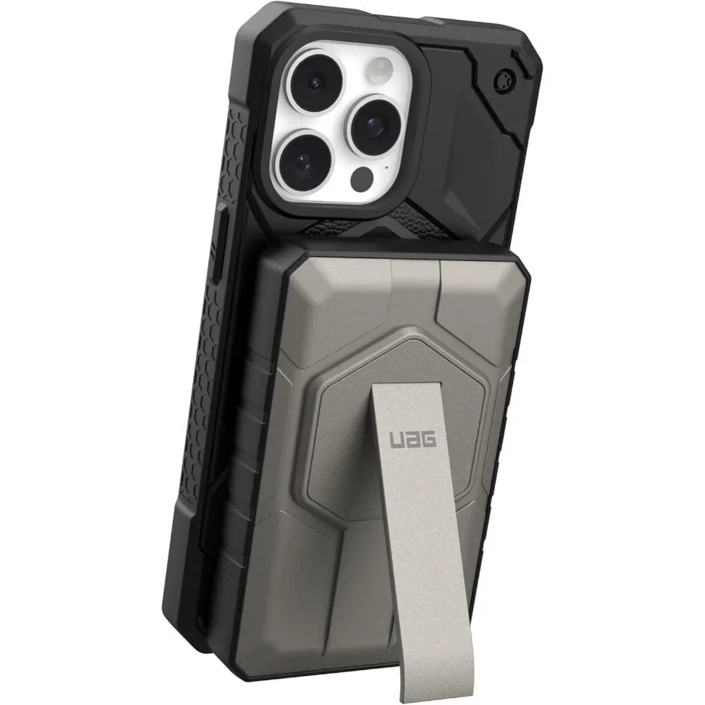 UAG SRGE 10K Wireless Magsafe Power Bank With Stand Tech House Singapore
