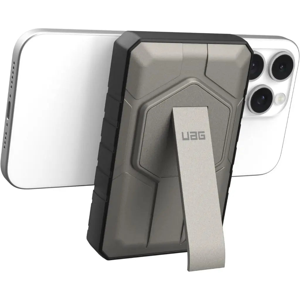 UAG SRGE 10K Wireless Magsafe Power Bank With Stand Tech House Singapore