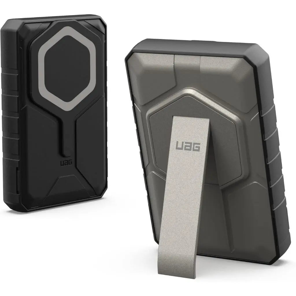 UAG SRGE 10K Wireless Magsafe Power Bank With Stand Tech House Singapore