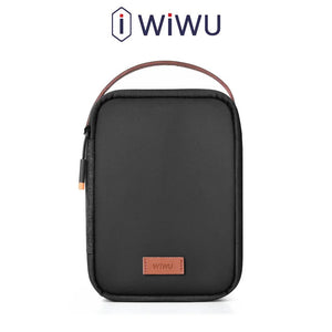 WiWU Minimalist Travel Pouch Water resistant with Detachable Handle Hook for Travel and Daily Use Tech House Singapore