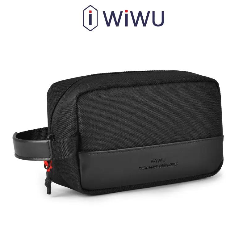 WiWU Travel Pouch Essen Water Resistant Compact and Lightweight for Daily Use, Travel Tech House Singapore