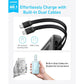 Anker Zolo Powerbank 10000mAh 30W Fast Portable Charger Built-in USB-C Lightning Cables A1680