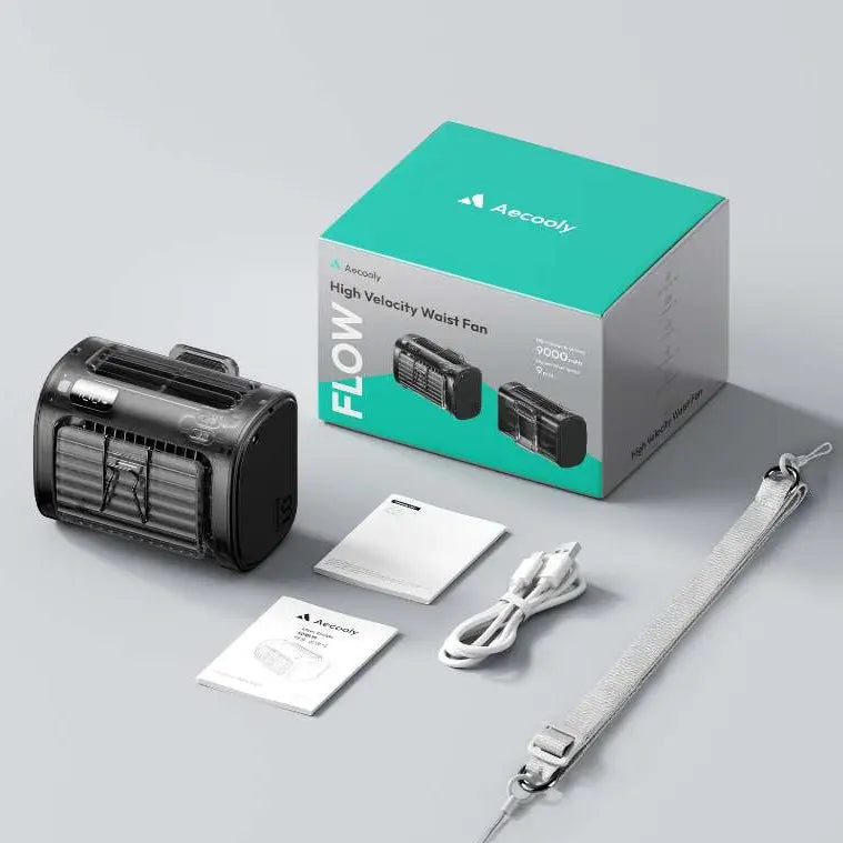 Aecooly Flow 01 9000mAh Waist Fan Aecooly Singapore Singapore