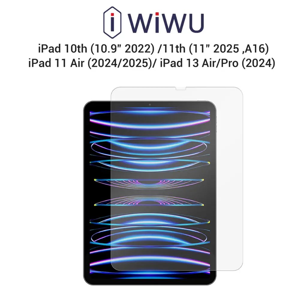 WiWU Paperlike Screen Film Protector for iPad 10th (2022)/11th (2025 A16)/ 11 Air (2024/2025)/ 13 Air/Pro (2024) IP-024 Tech House Singapore