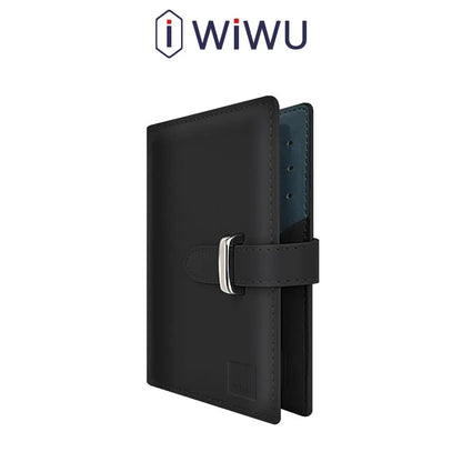 WiWU Ambassador Passport Holder with RFID Anti-theft Brush Function Tech House Singapore