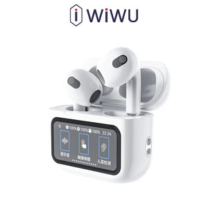 WiWU True Wireless HiFi Stereo Earbuds with Smart Display T23 Tech House Singapore
