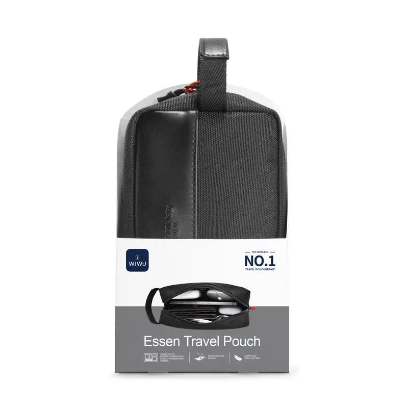 WiWU Travel Pouch Essen Water Resistant Compact and Lightweight for Daily Use, Travel Tech House Singapore