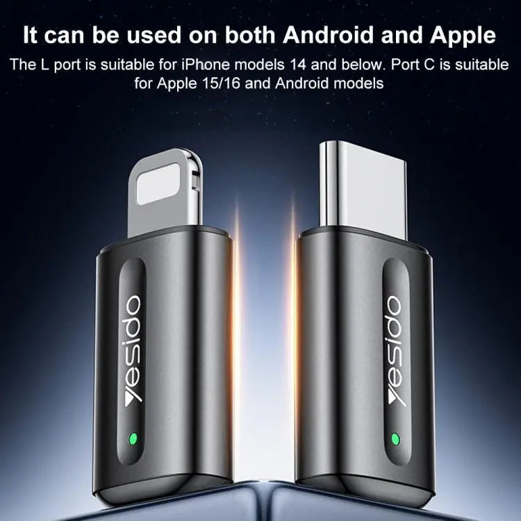 YESIDO USB C Mobile Smart Remote Control Infrared Transmitter EC26C Tech House Singapore