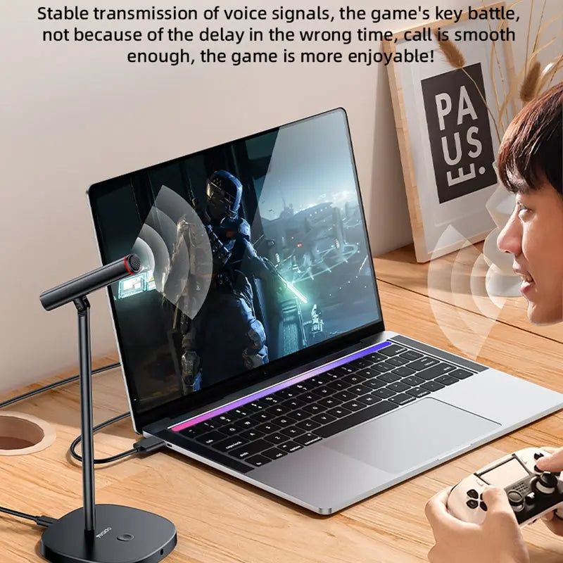 YESIDO Professional Table Active Noise Canceling Microphone KR18 Tech House Singapore