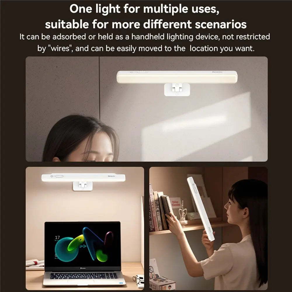 YESIDO LED Lamp Wireless Rechargeable LED Book Light DH11 Tech House Singapore