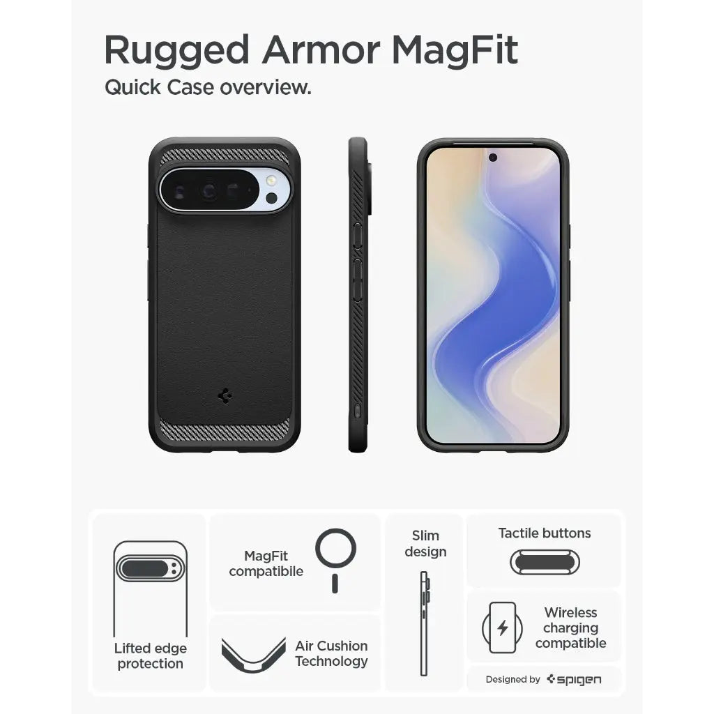 Google Pixel 10 Pro XL Case Rugged Armor MagFit Spigen Singapore Singapore