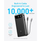 Anker Power Bank 20000mAh 87W เครื่องชาร์จแบบพกพาพร้อมสาย USB-C ในตัว A1383