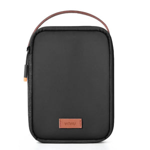 WiWU Minimalist Travel Pouch Water resistant with Detachable Handle Hook for Travel and Daily Use Tech House Singapore