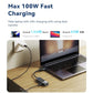 YESIDO 5 in 2 Functional USB Hub 100W PD USB-C Fast Charging Ethernet USB Hub HB21 Tech House Singapore