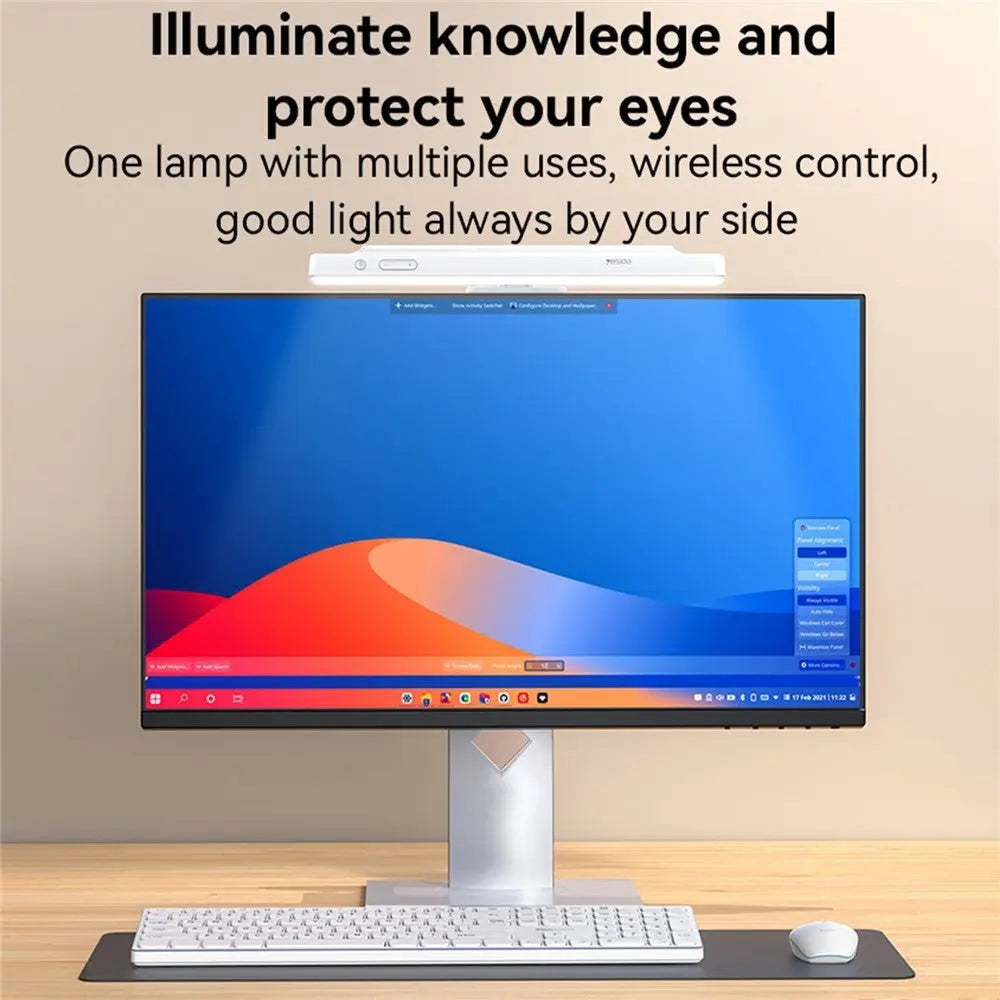 YESIDO LED Lamp Wireless Rechargeable LED Book Light DH11 Tech House Singapore
