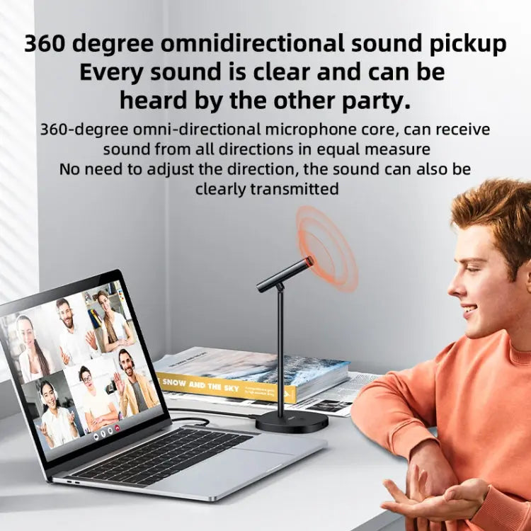 YESIDO Professional Table Active Noise Canceling Microphone KR18 Tech House Singapore