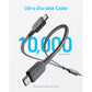 Anker 2-in-1 USB C to USB C 4ft/140W Braided Cable A8895