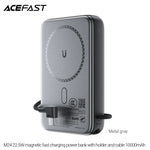 [CCC Power Bank] Acefast 10000mAh Magnetic Wireless Charge Power Bank 22.5W Fast Charging 3C Certified M24 Tech House Singapore