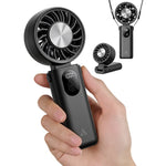 Aecooly Halo 04 Cooling Foldable Fan High Speed Wind Portable Fan Rechargeable Turbo Fan Mini Fan PC01 Tech House Singapore