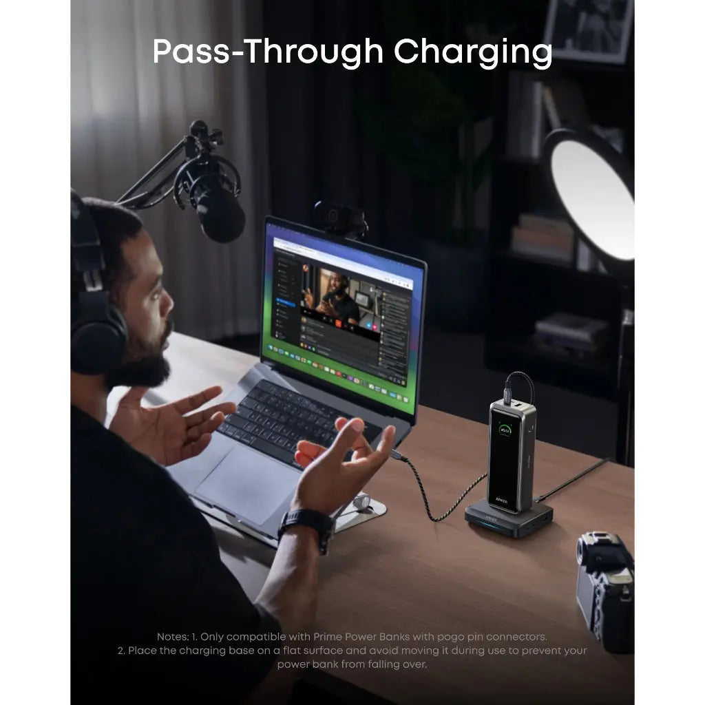 Anker Prime Charging Base 150W Fast Charging 3-Port Charger A1903 Tech House Singapore