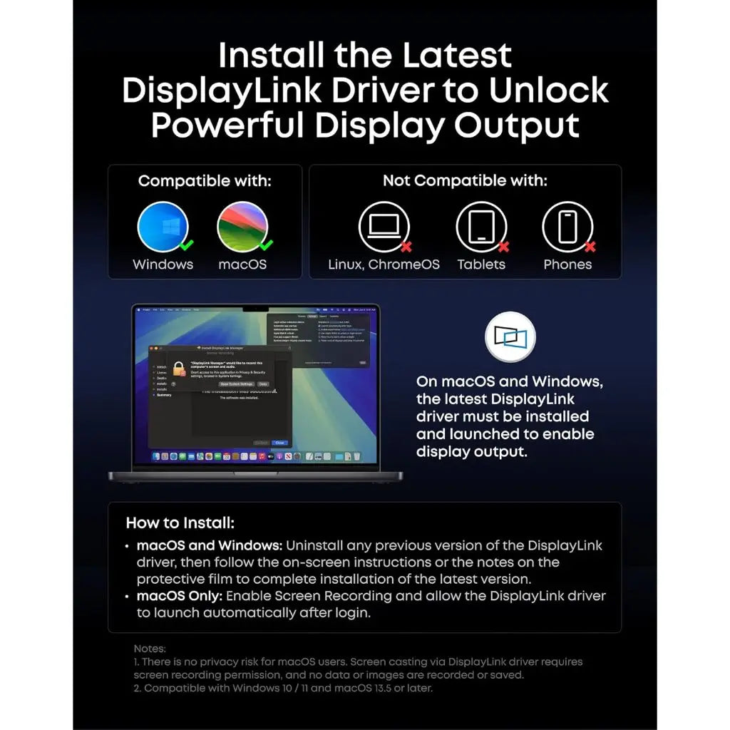 Anker Prime Docking Station (14-in-1 Charger, 8K Triple Display, DisplayLink) with DL7400 A83B3 Tech House Singapore