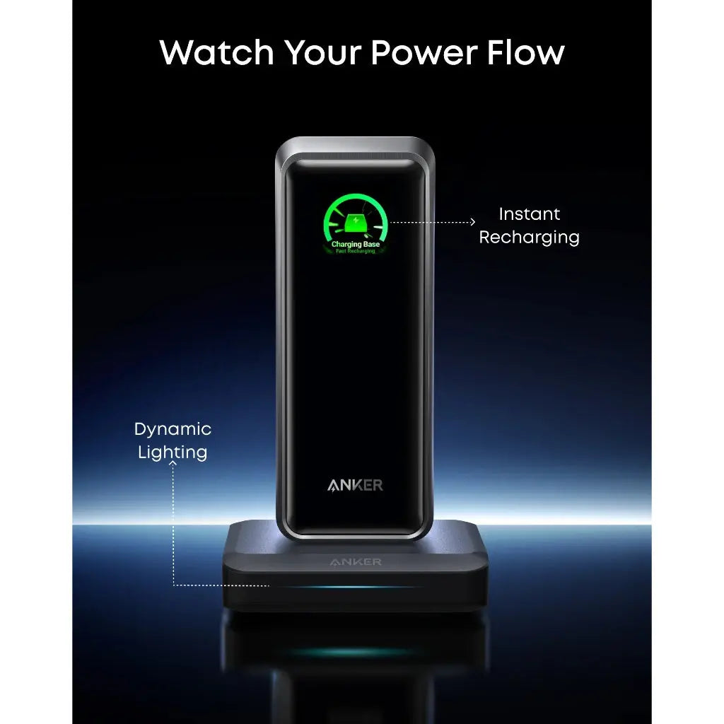 Anker Prime Charging Base 150W Fast Charging 3-Port Charger A1903 Tech House Singapore