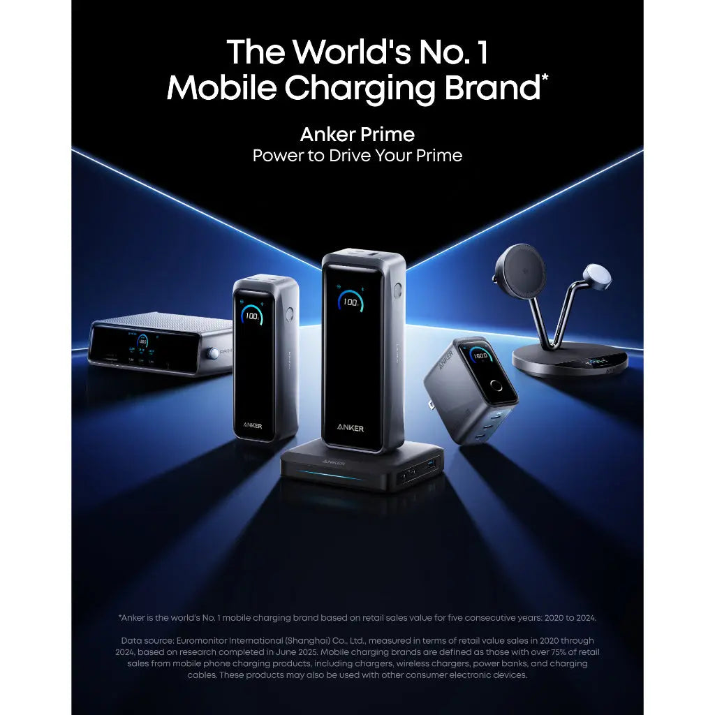 Anker Prime Power Bank 20100mAh 3-Port 220W Laptop Portable Charger A110B Tech House Singapore