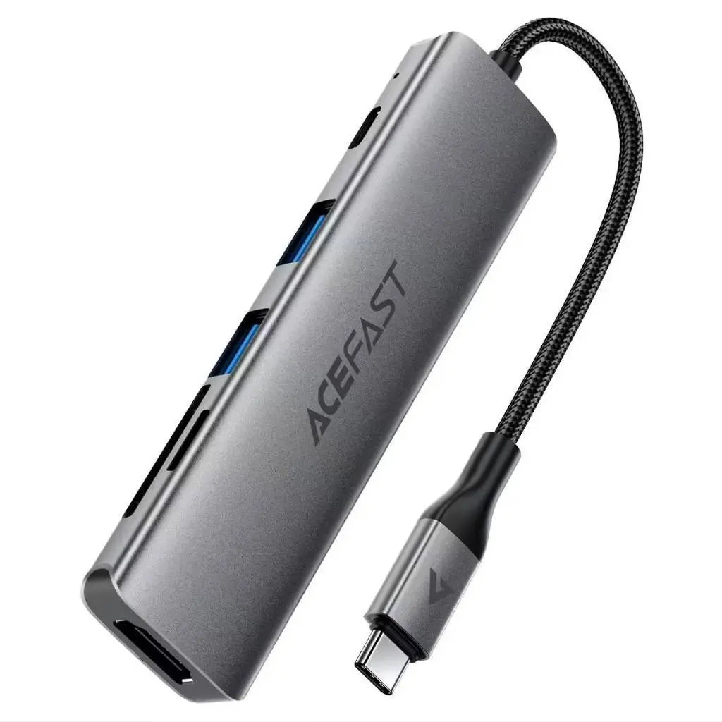 Acefast Hub USB C 6-in-1 TF HDMI J18 Tech House Singapore