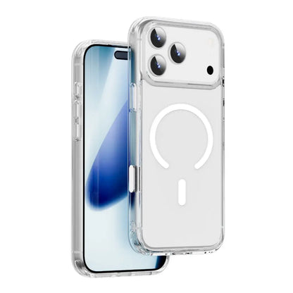 WiWU iPhone 17 Pro / iPhone 17 Pro Max Casing Dynamic Pro Magnetic Clear Case MCC-102 Tech House Singapore