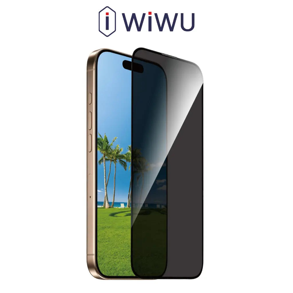 WiWU iPhone Air / iPhone 17 Pro / iPhone 17 Pro Max 2.5D Privacy Glass Screen Protector GT-028 Tech House Singapore