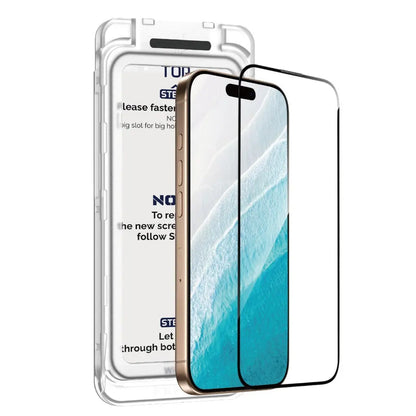 WiWU iPhone 17 Pro / iPhone 17 Pro Max 9H Ultra Hard Easy Install Tempered Glass Screen Protector Wi-SQ008 Tech House Singapore