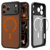 Spigen iPhone 17 Pro Case Ultra Hybrid MagFit Frost - Frost Black Orange