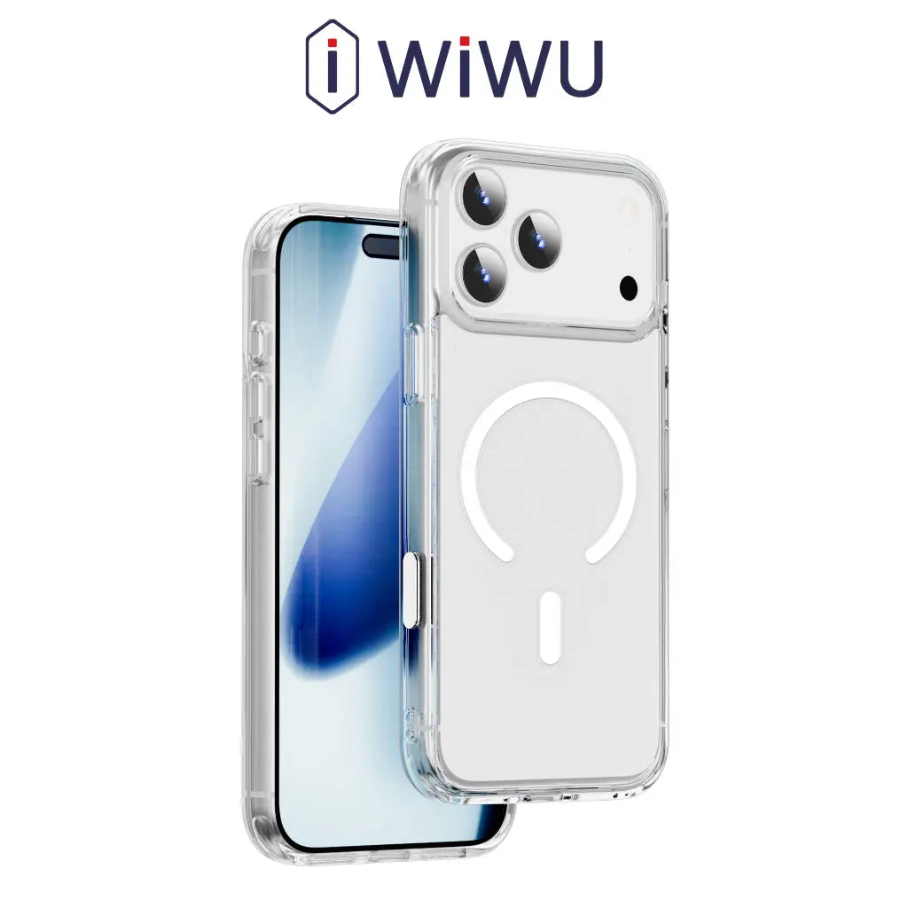 WiWU iPhone 17 Pro / iPhone 17 Pro Max Casing Dynamic Pro Magnetic Clear Case MCC-102 Tech House Singapore