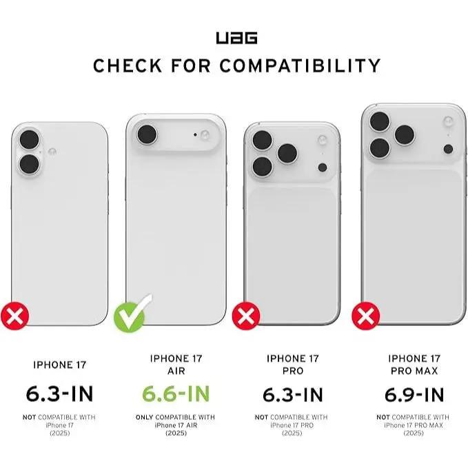 UAG iPhone Air Case 6.6" Plyo Magnetic UAG Singapore