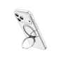 WiWU iPhone 17 Pro / iPhone 17 Pro Max Casing iShield Ultra Magnetic Clear Case with 360 Rotating Stand MCC-201 Tech House Singapore