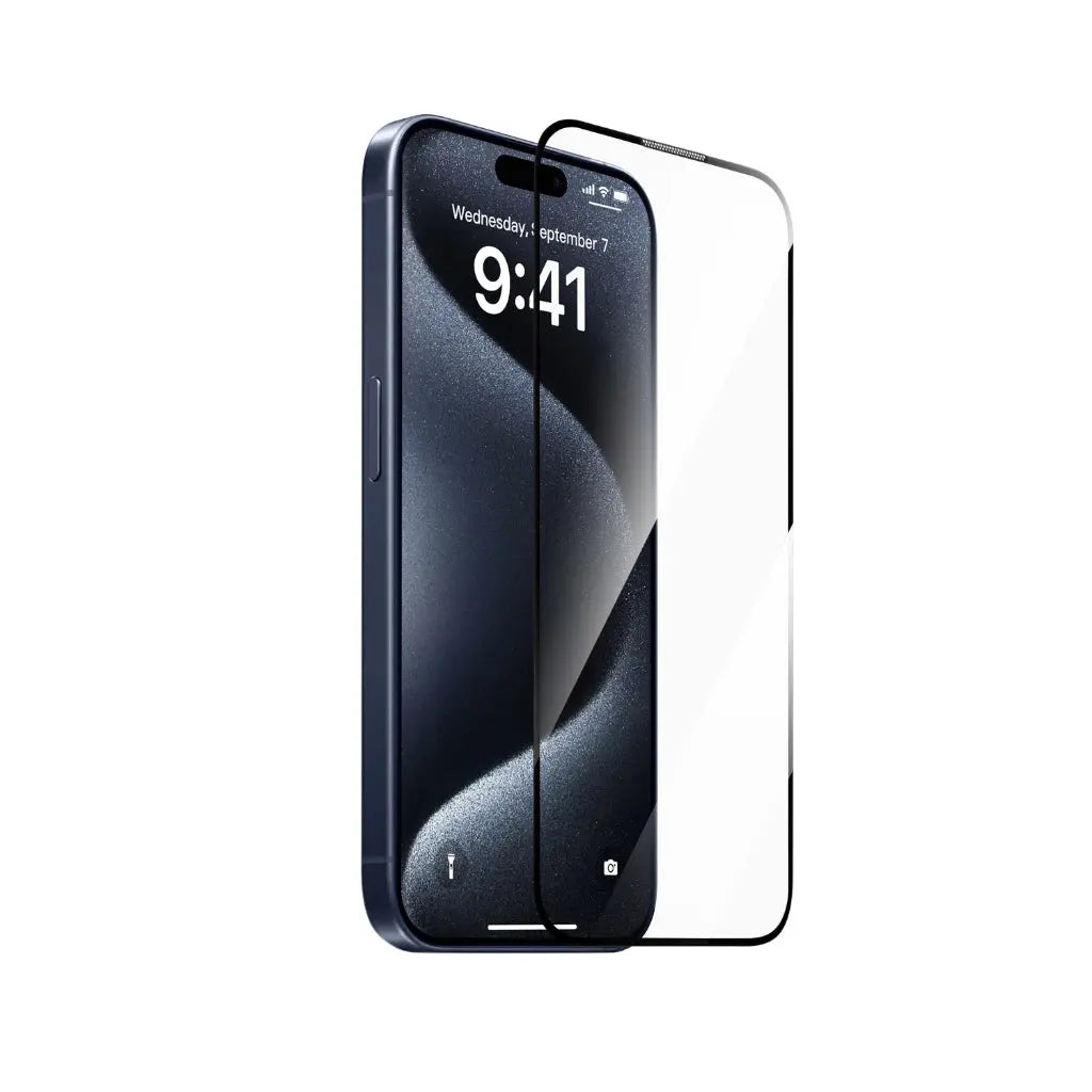 WiWU iPhone 17 Pro / iPhone 17 Pro Max 9H Ultra Hard Easy Install Tempered Glass Screen Protector Wi-SQ008 Tech House Singapore