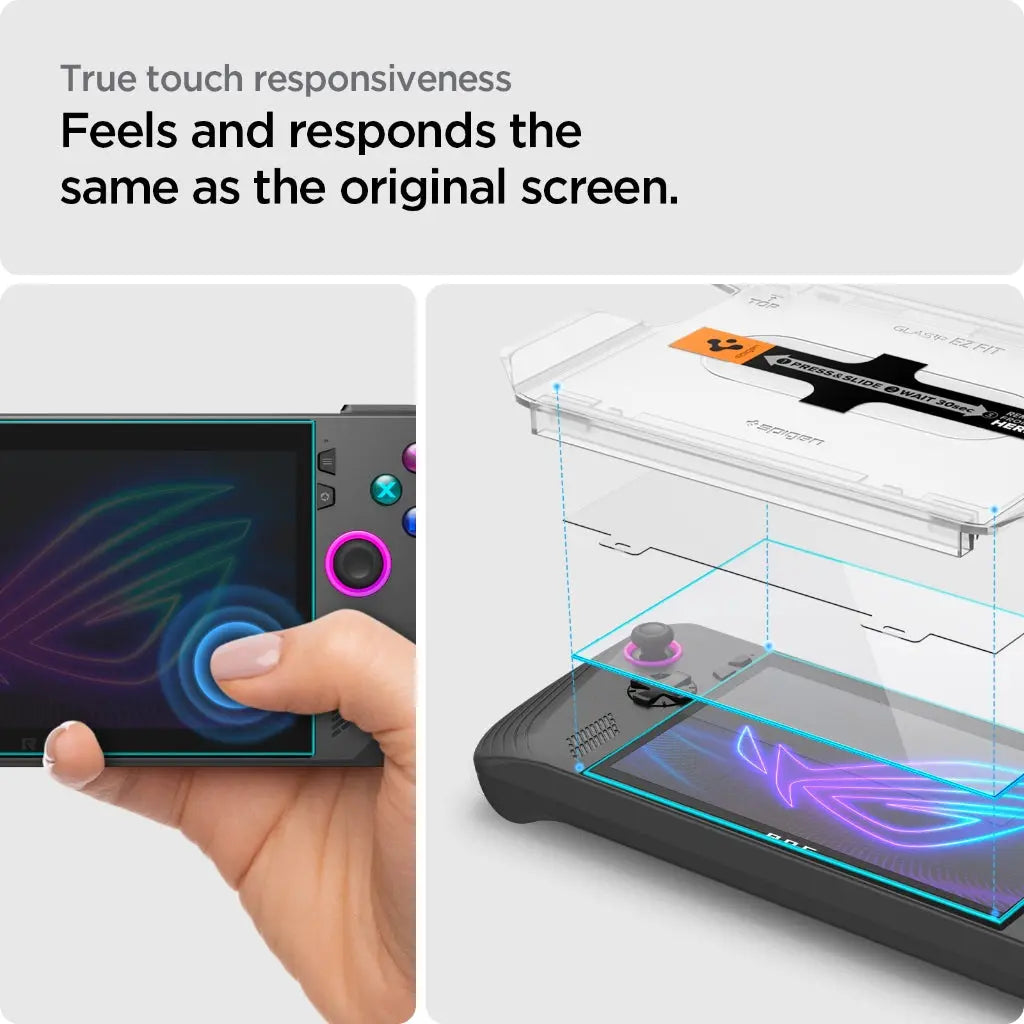 [2 Pack] ASUS ROG Ally X Screen Protector EZ FIT GLAS.tR Tech House Singapore