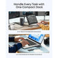 Anker Nano 13-in-1 Docking Station, 4K Triple Display, 100W Fast Charger with Built-In Detachable Hub A83C3 Tech House Singapore