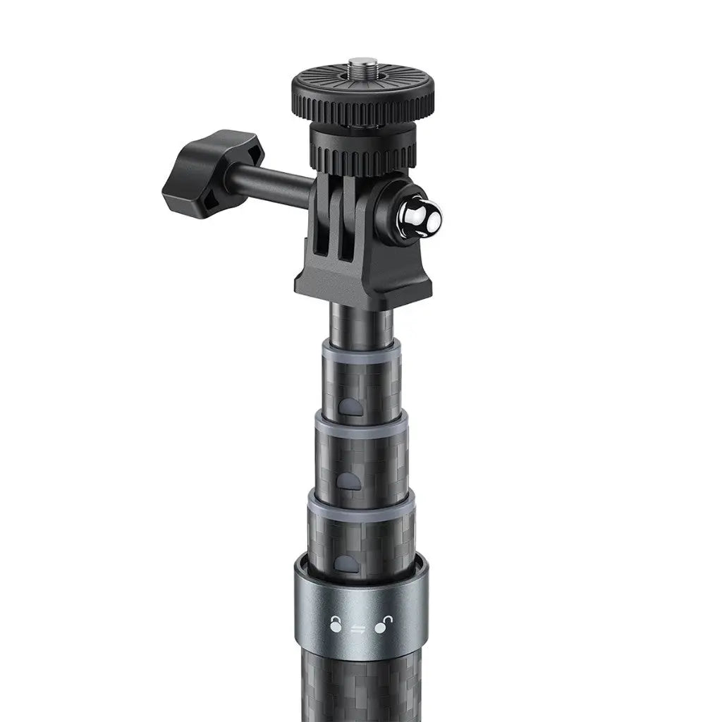 Acefast E38 Carbon Fiber Telescopic Selfie Stick 1.2m Selfie Stick for Phone Camera Tech House Singapore